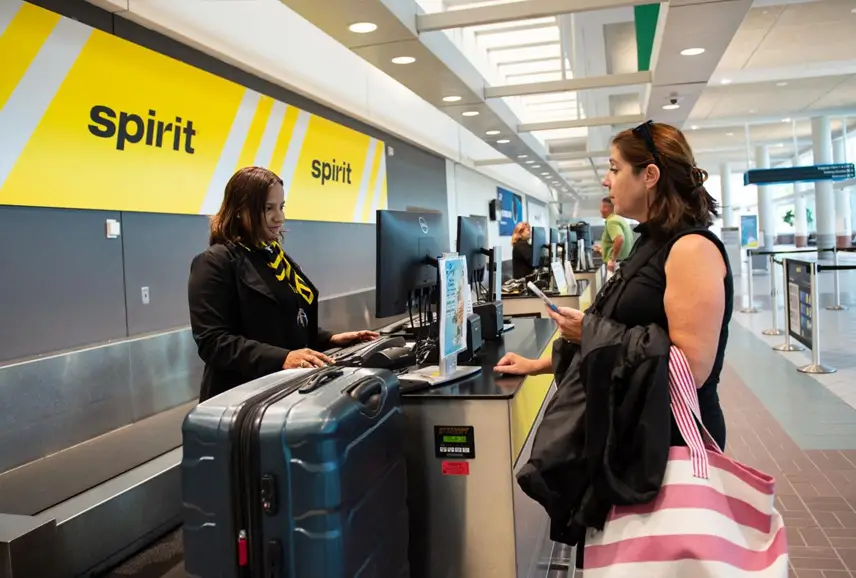 Spirit Airlines Check-in