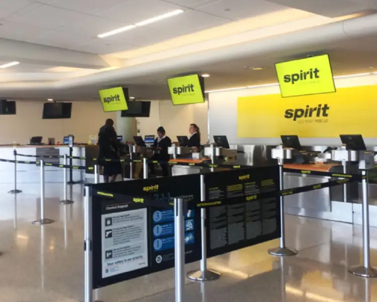 Spirit Airlines Check-in