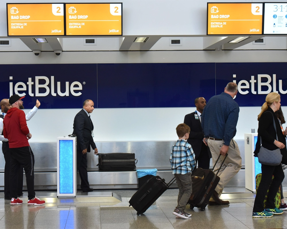 JetBlue Airlines Check in Process