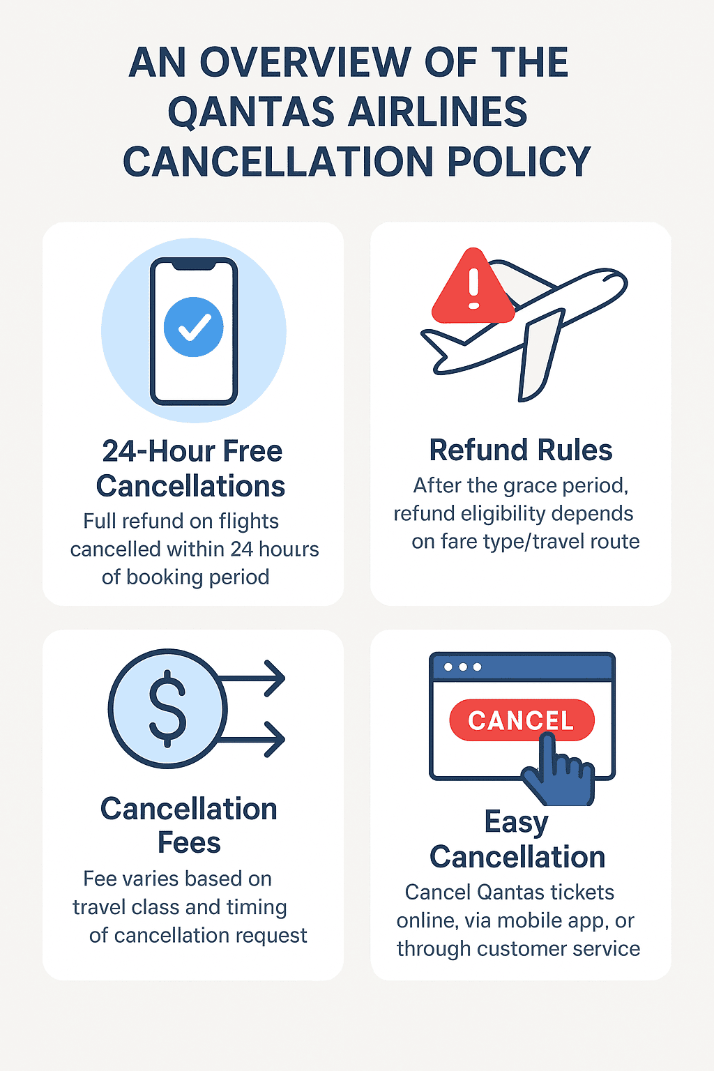Qantas Cancellation Policy Overview 