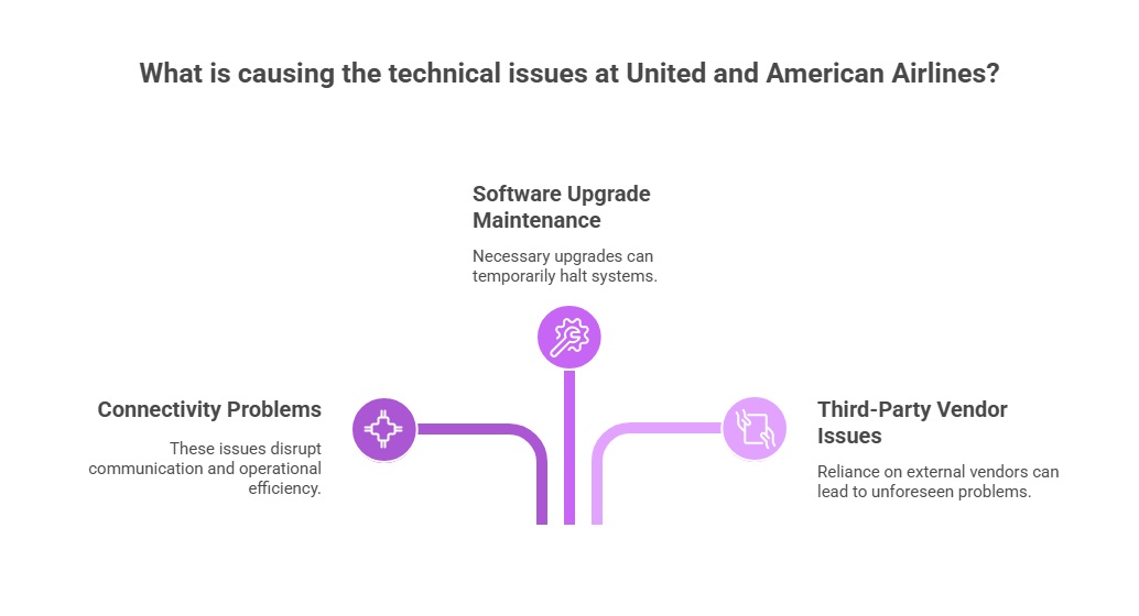 Why Do United and American Airlines Faces Technical Issues