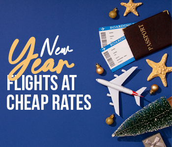 New Year Flights at Cheap Rates