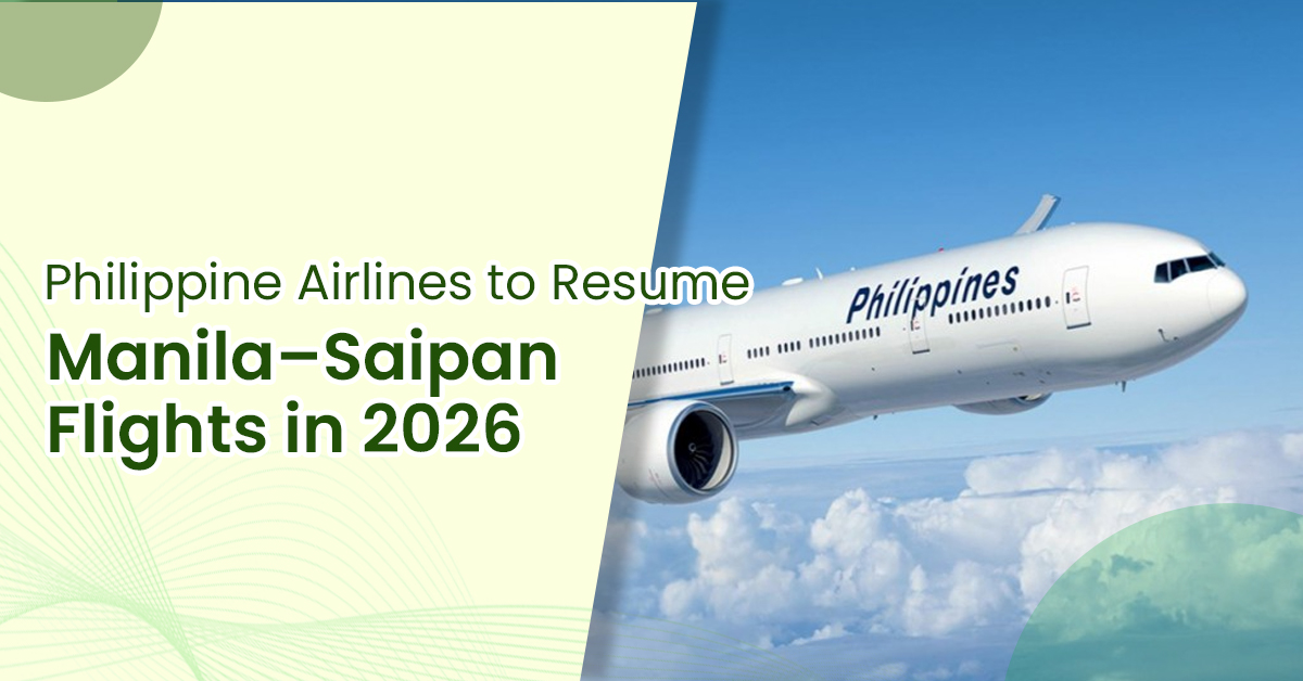 Philippine Airlines to Resume Manila–Saipan Flights in 2026