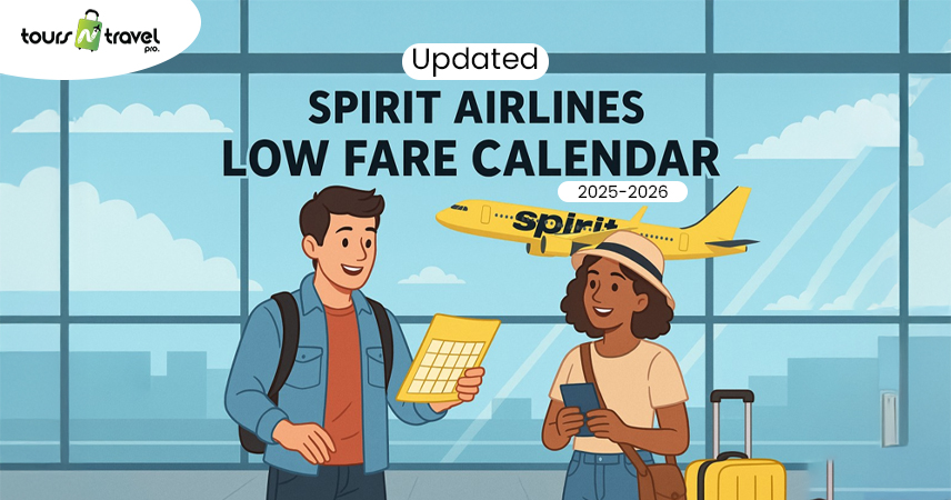 Updated Spirit Airlines Low Fare Calendar 2025-2026